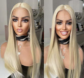 613 Blonde 13x3 Frontal Lace Free Part Straight Wig